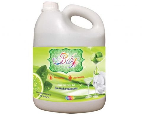 nước rửa chén Boby- hương chanh 3000ml